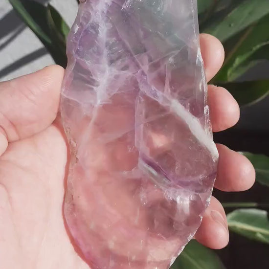 Rainbow Fluorite Slab