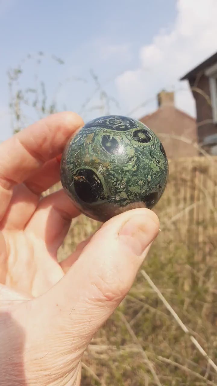 50mm Kambaba Jasper sphere
