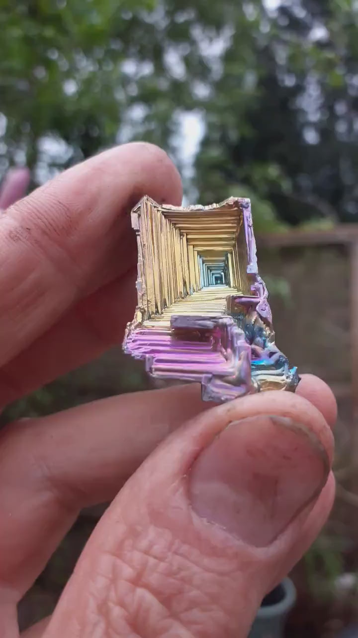 Bismuth crystal