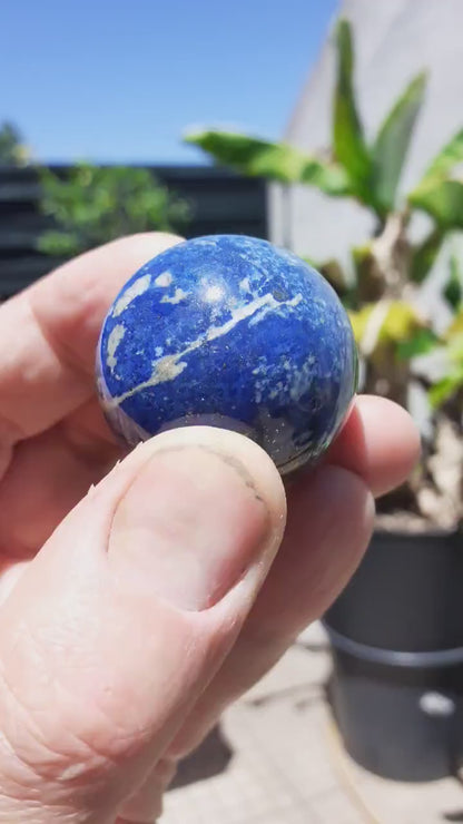 Lapis lazuli // Crystal ball // Natural lapis lazuli