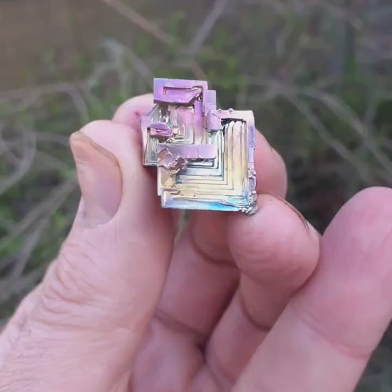 Bismuth crystal