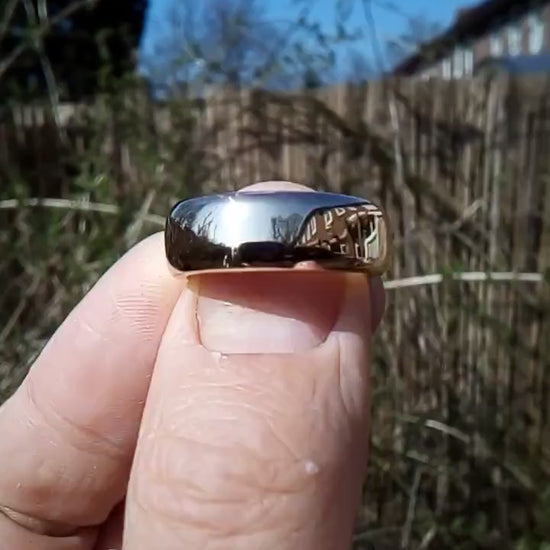 Handmade Golden bronze ring