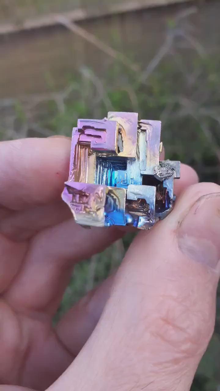 Bismuth crystal