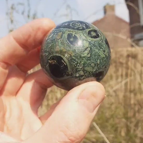 50mm Kambaba Jasper sphere