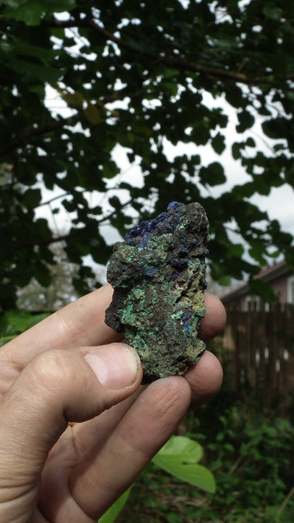 Raw Azurite Malachite