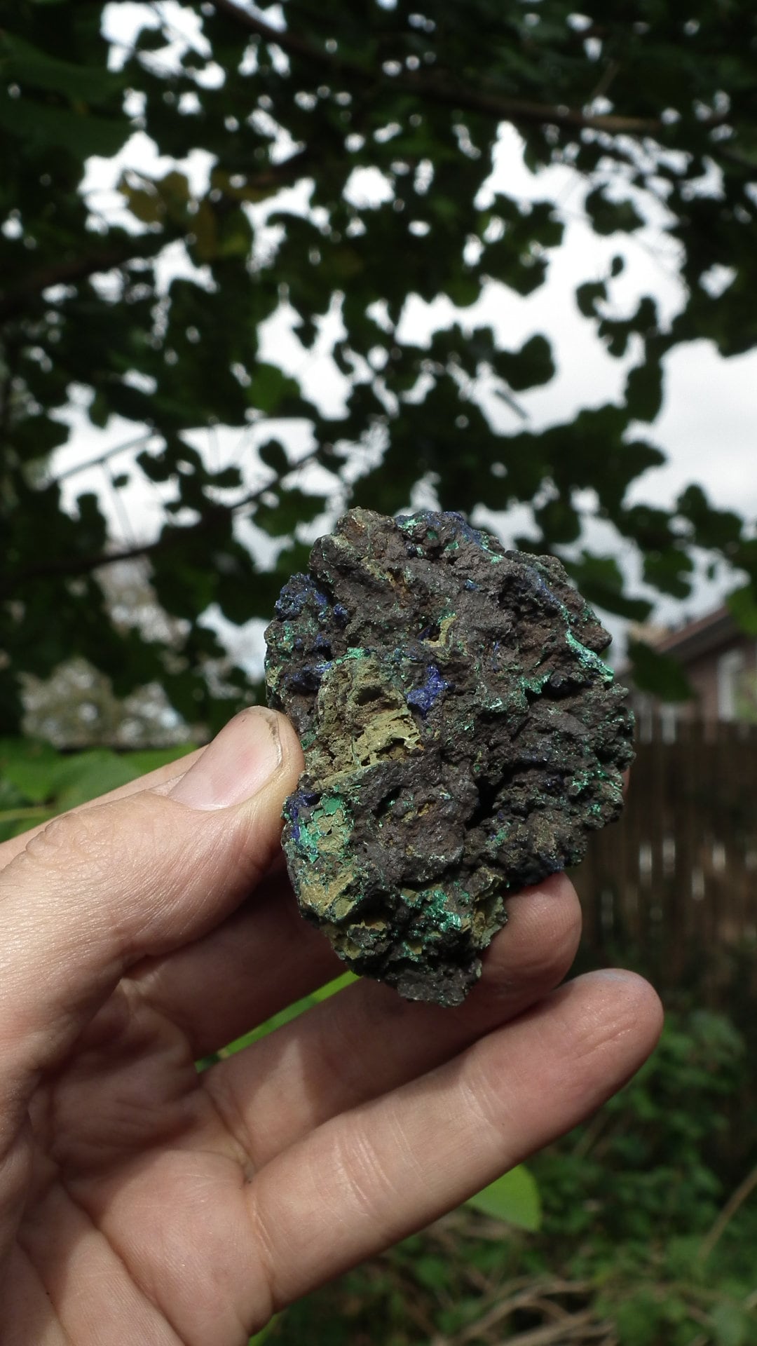 Raw Azurite Malachite