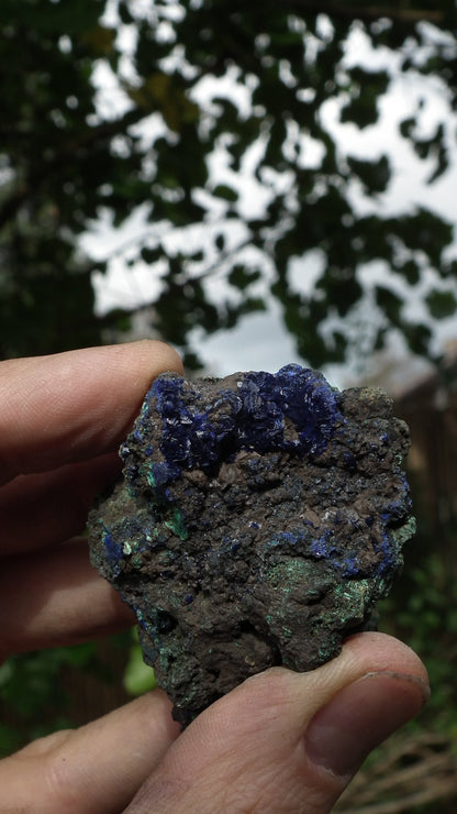 Raw Azurite Malachite