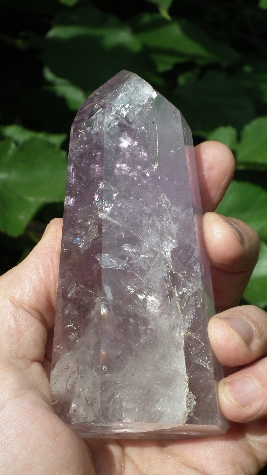 Amethyst crystal // Amethyst point // large Amethyst crystal