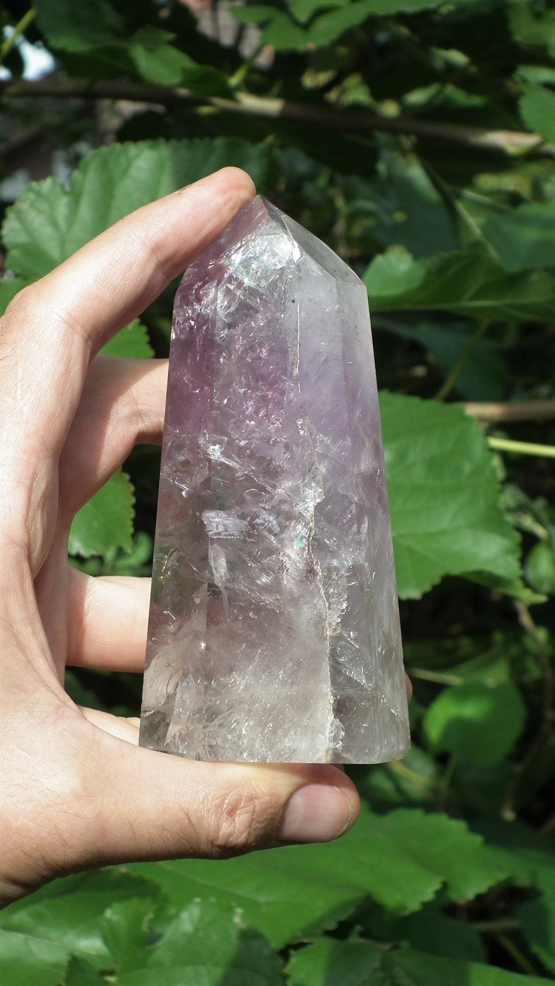 Amethyst crystal // Amethyst point // large Amethyst crystal