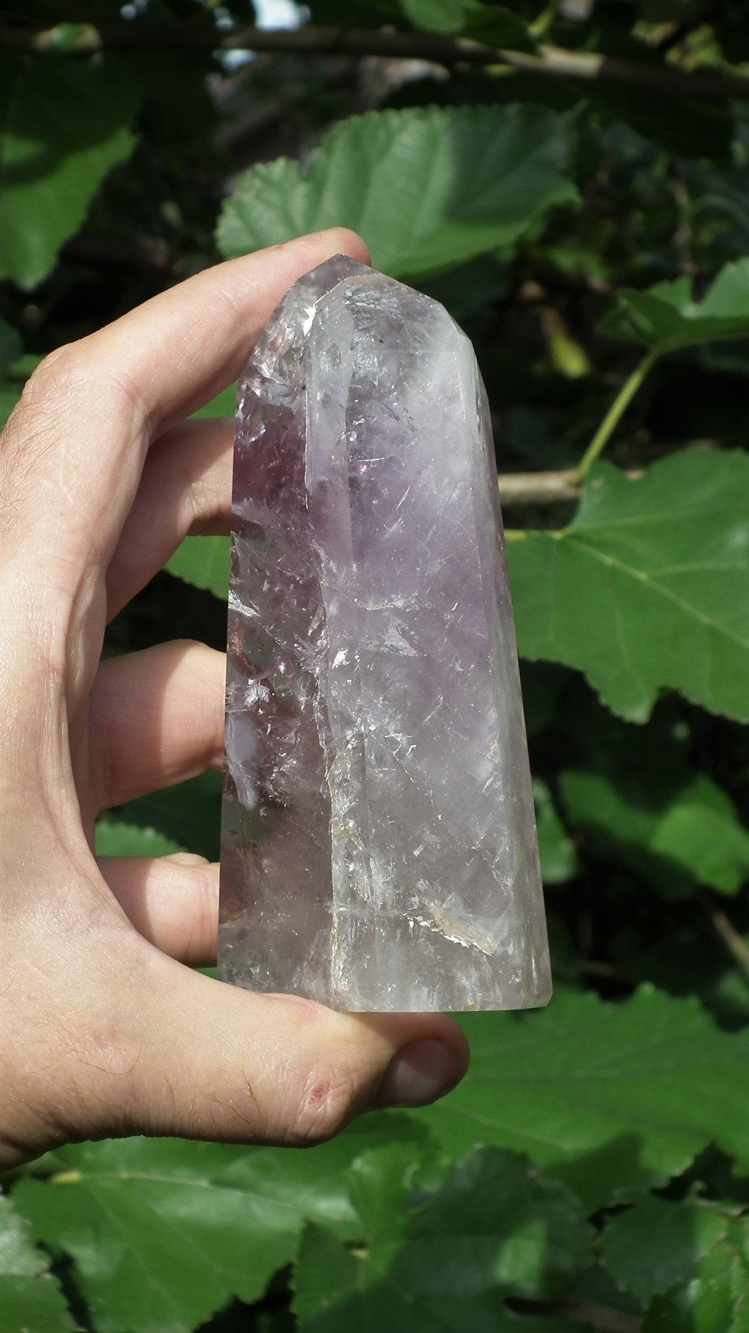 Amethyst crystal // Amethyst point // large Amethyst crystal