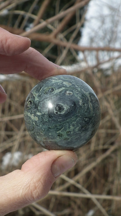 50mm Kambaba Jasper sphere