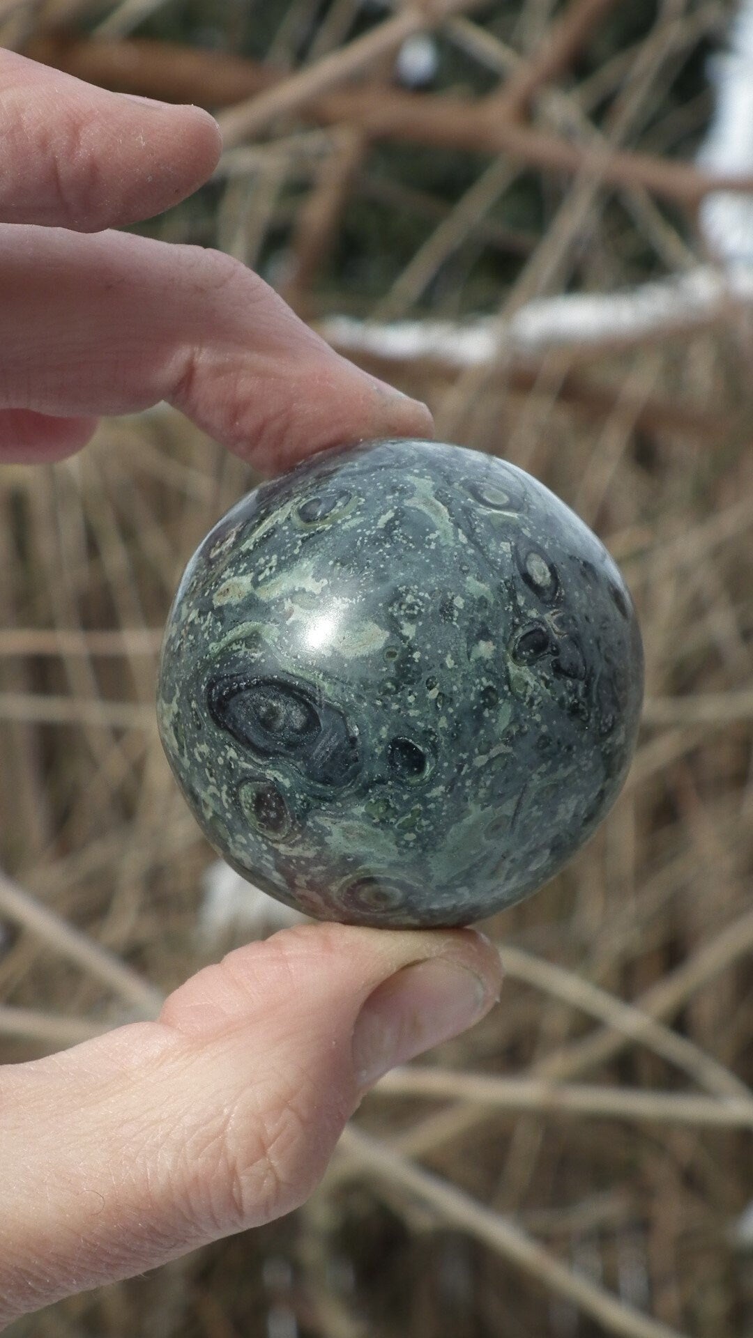 50mm Kambaba Jasper sphere