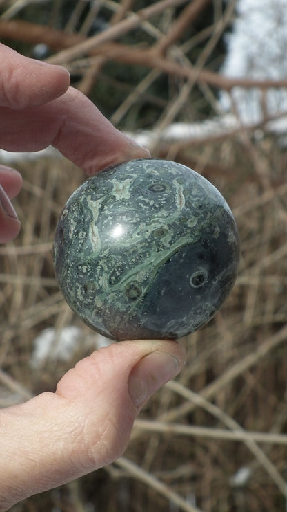 50mm Kambaba Jasper sphere