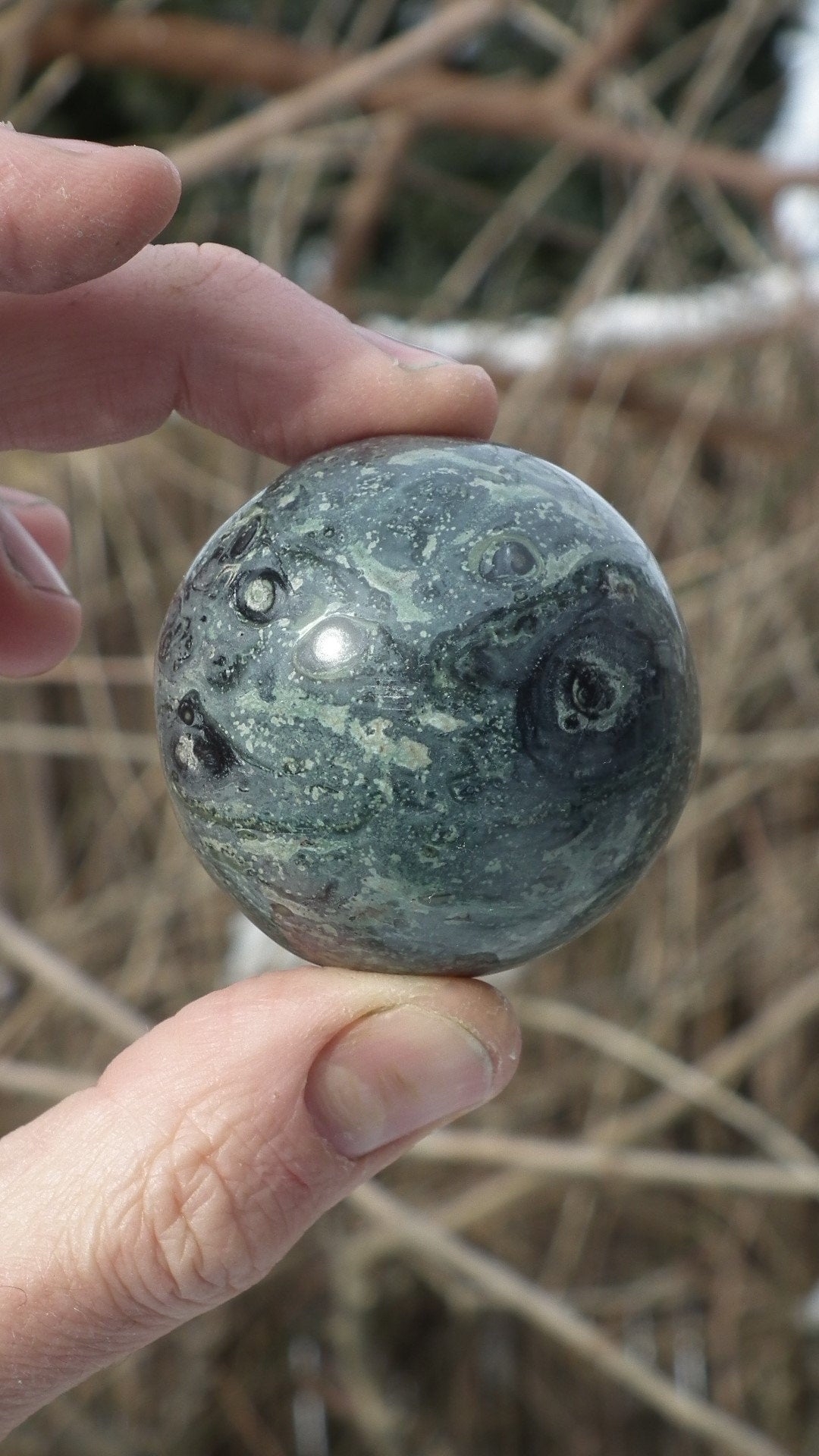 50mm Kambaba Jasper sphere