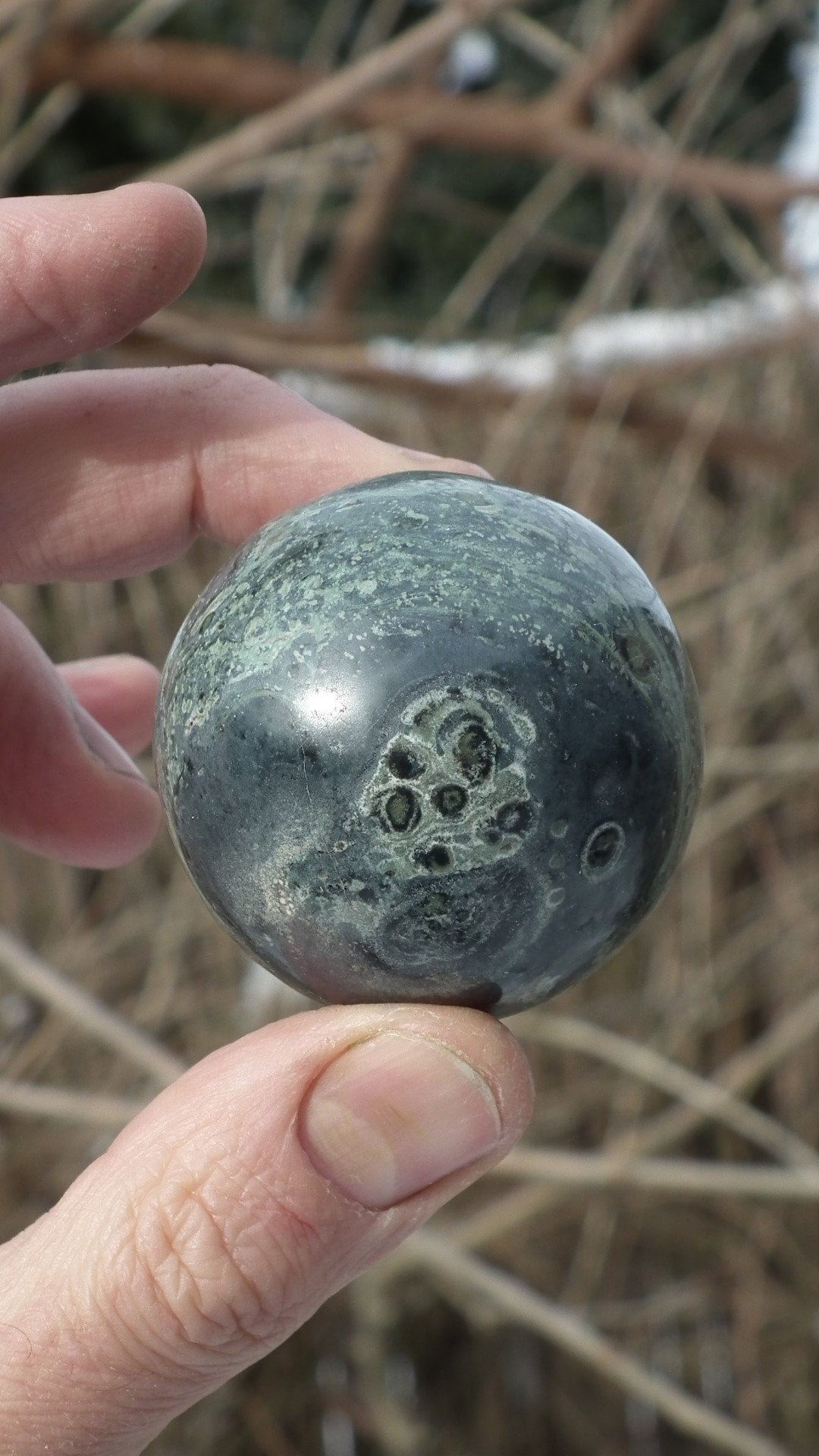 50mm Kambaba Jasper sphere