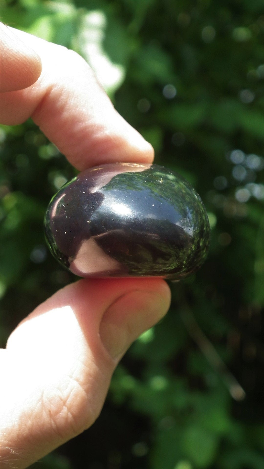 Blue sumatra Amber / Bernstein pendant