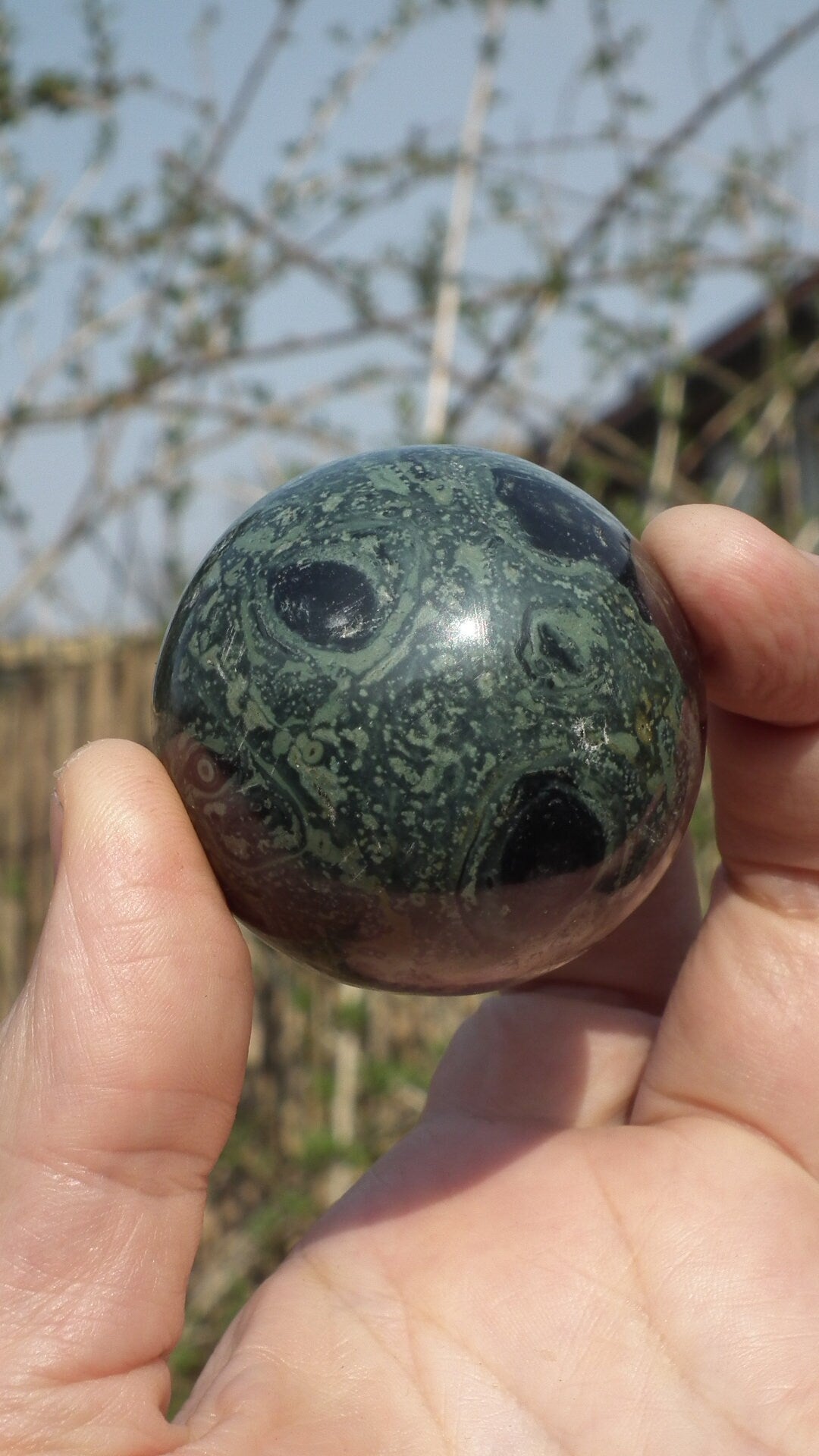 50mm Kambaba Jasper sphere