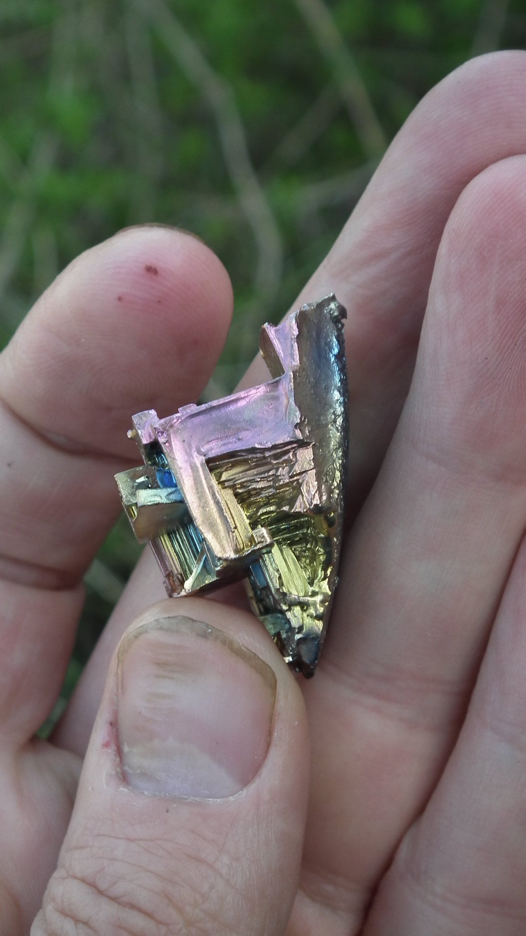 Bismuth crystal