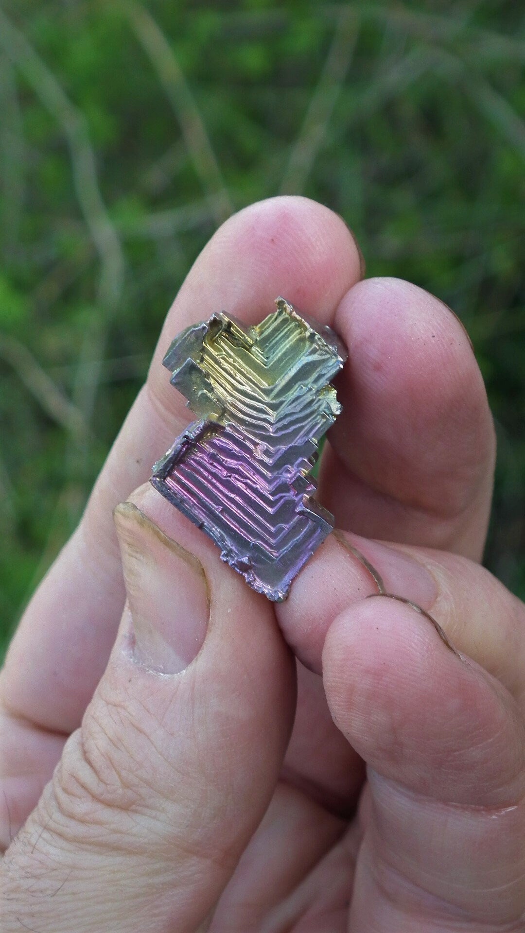 Bismuth crystal