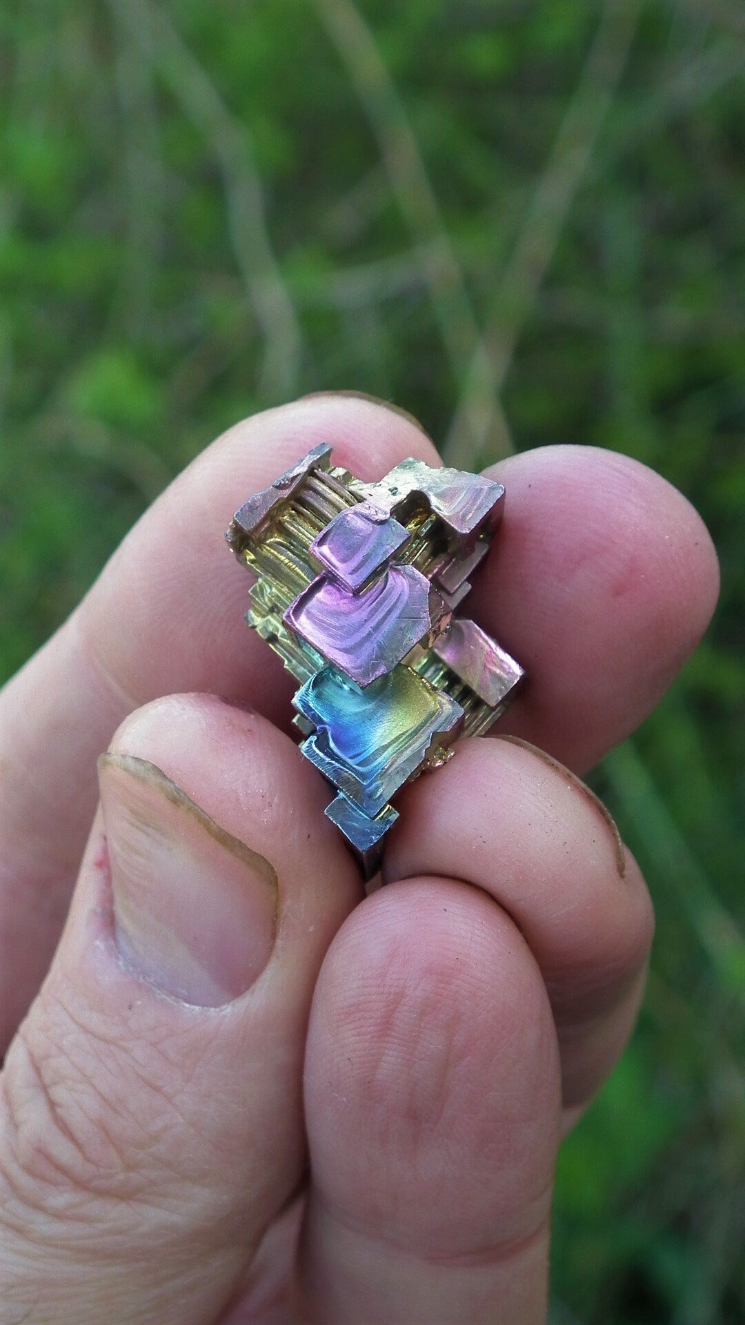 Bismuth crystal