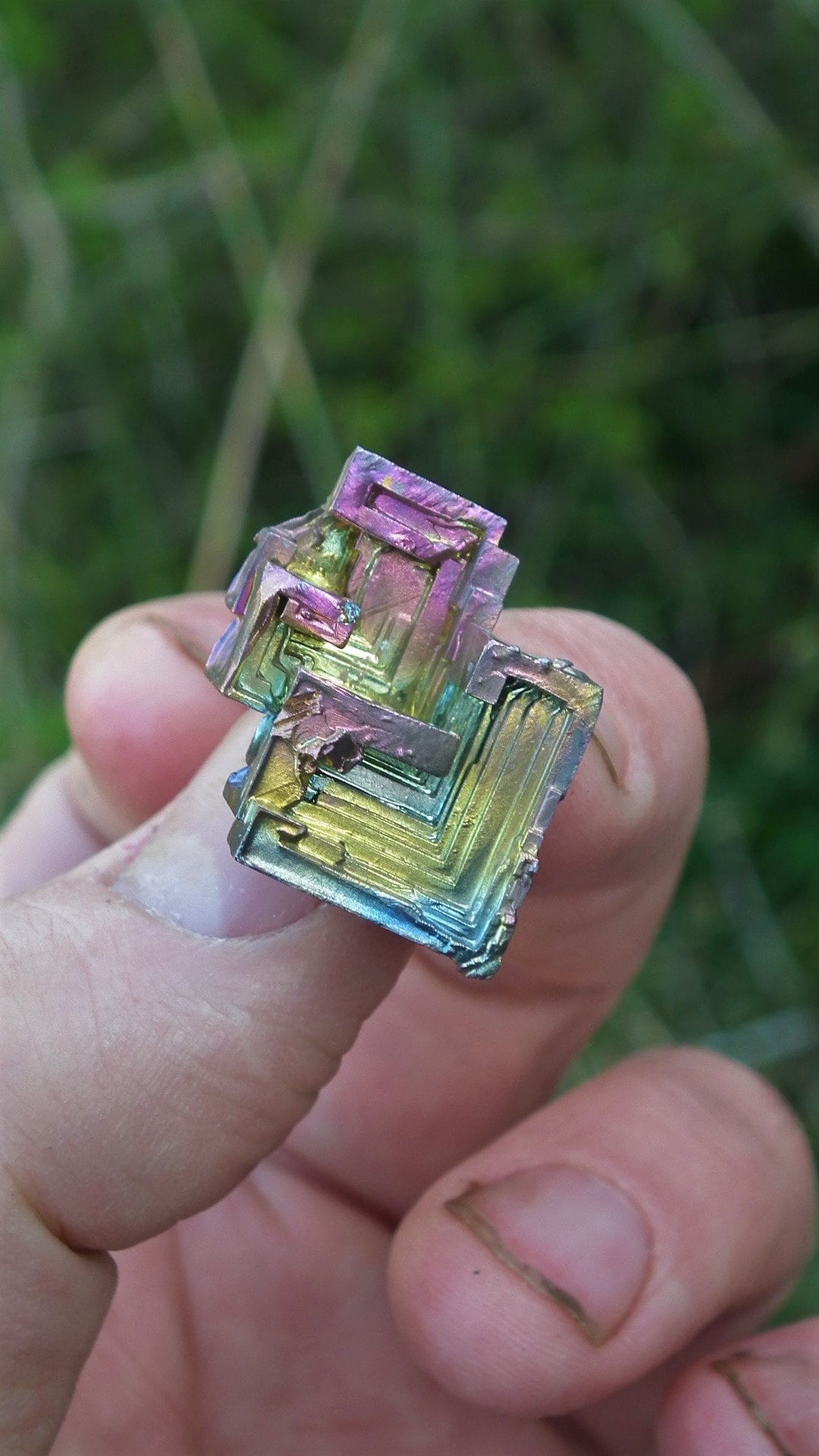 Bismuth crystal