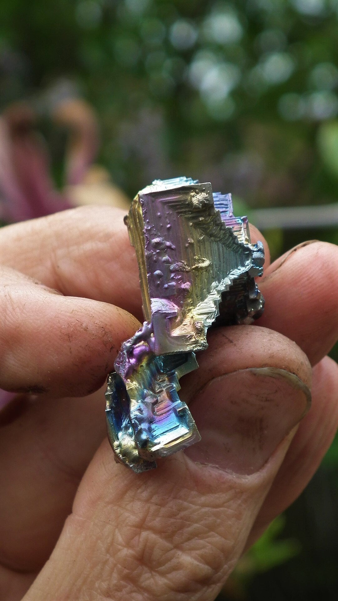 Bismuth crystal