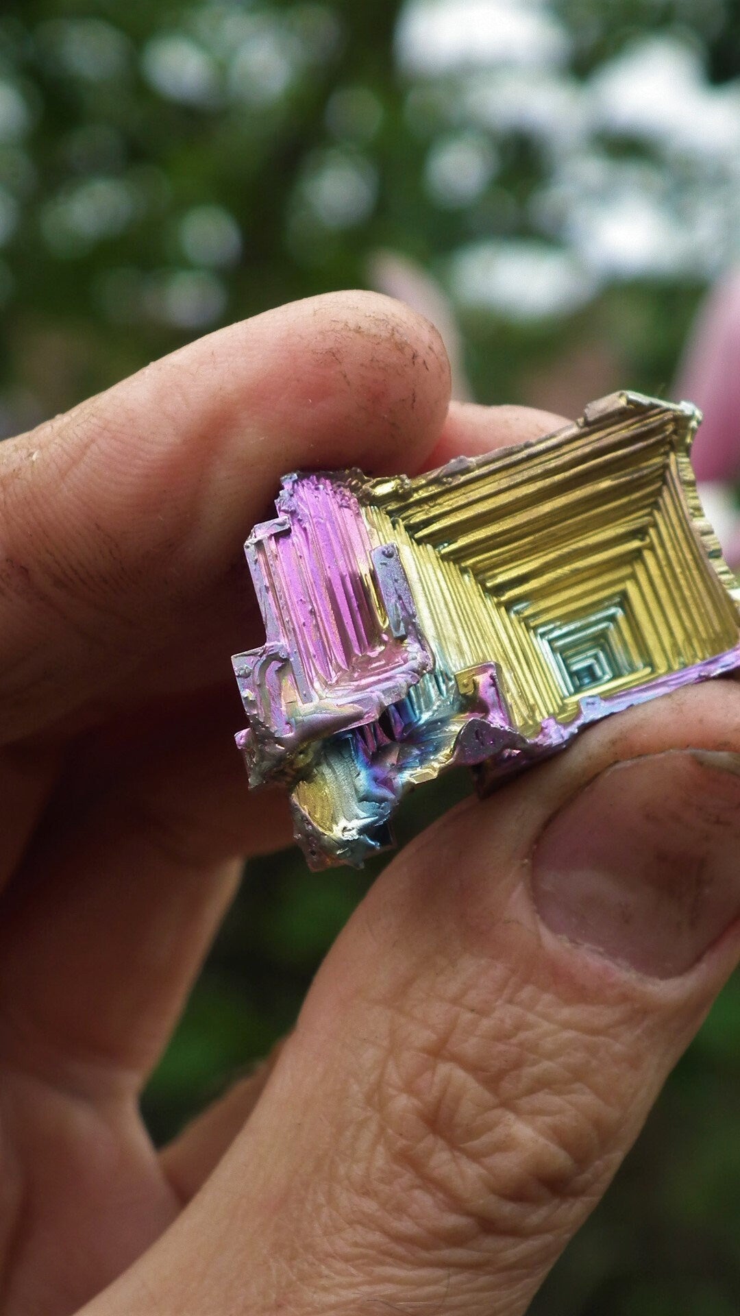 Bismuth crystal