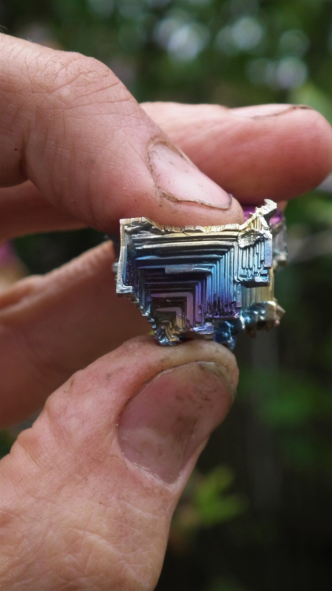 Bismuth crystal