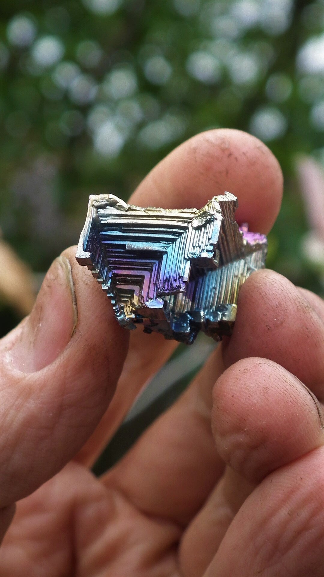 Bismuth crystal