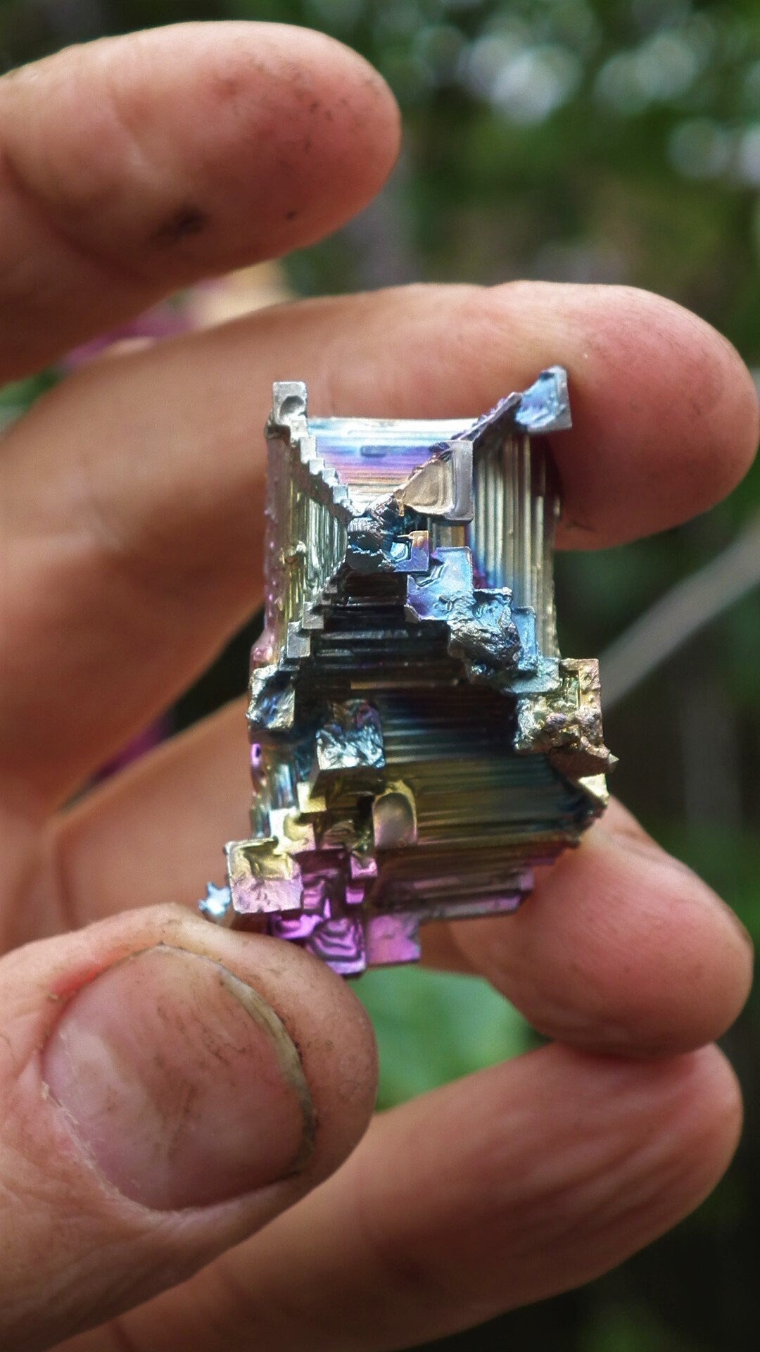 Bismuth crystal