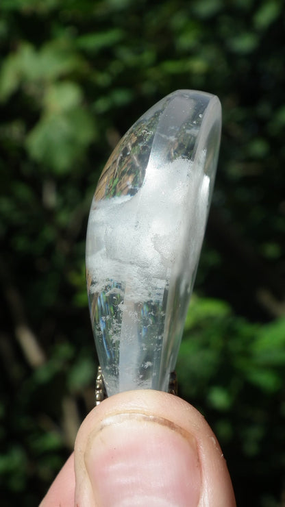 Pressed Quartz pendant