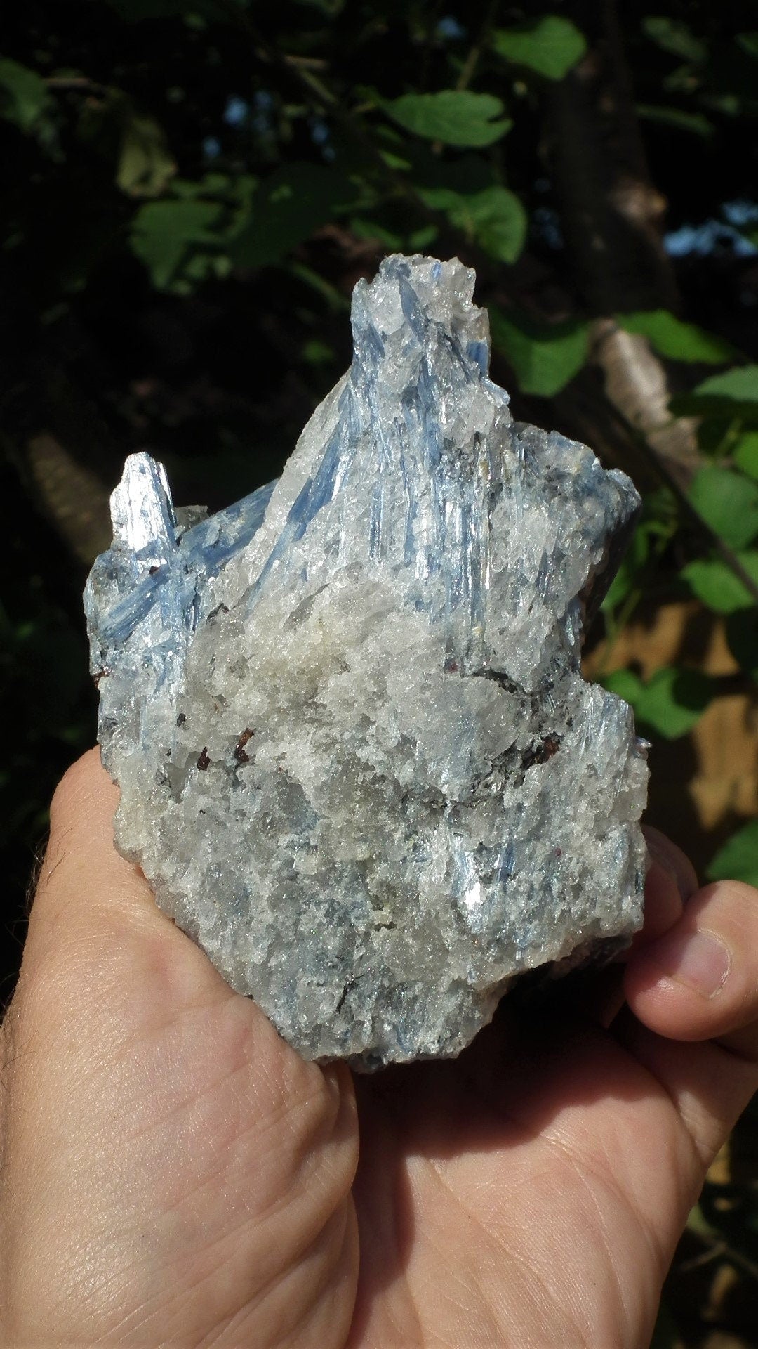 raw blue kyanite / large blue kyanite