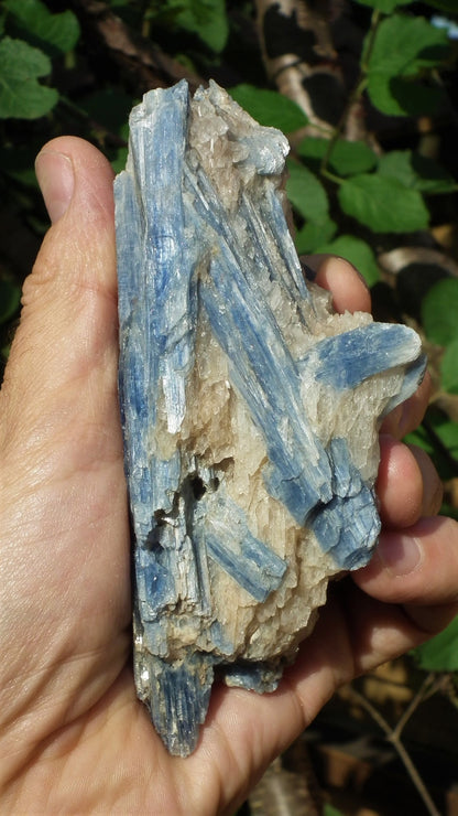 raw blue kyanite / large blue kyanite