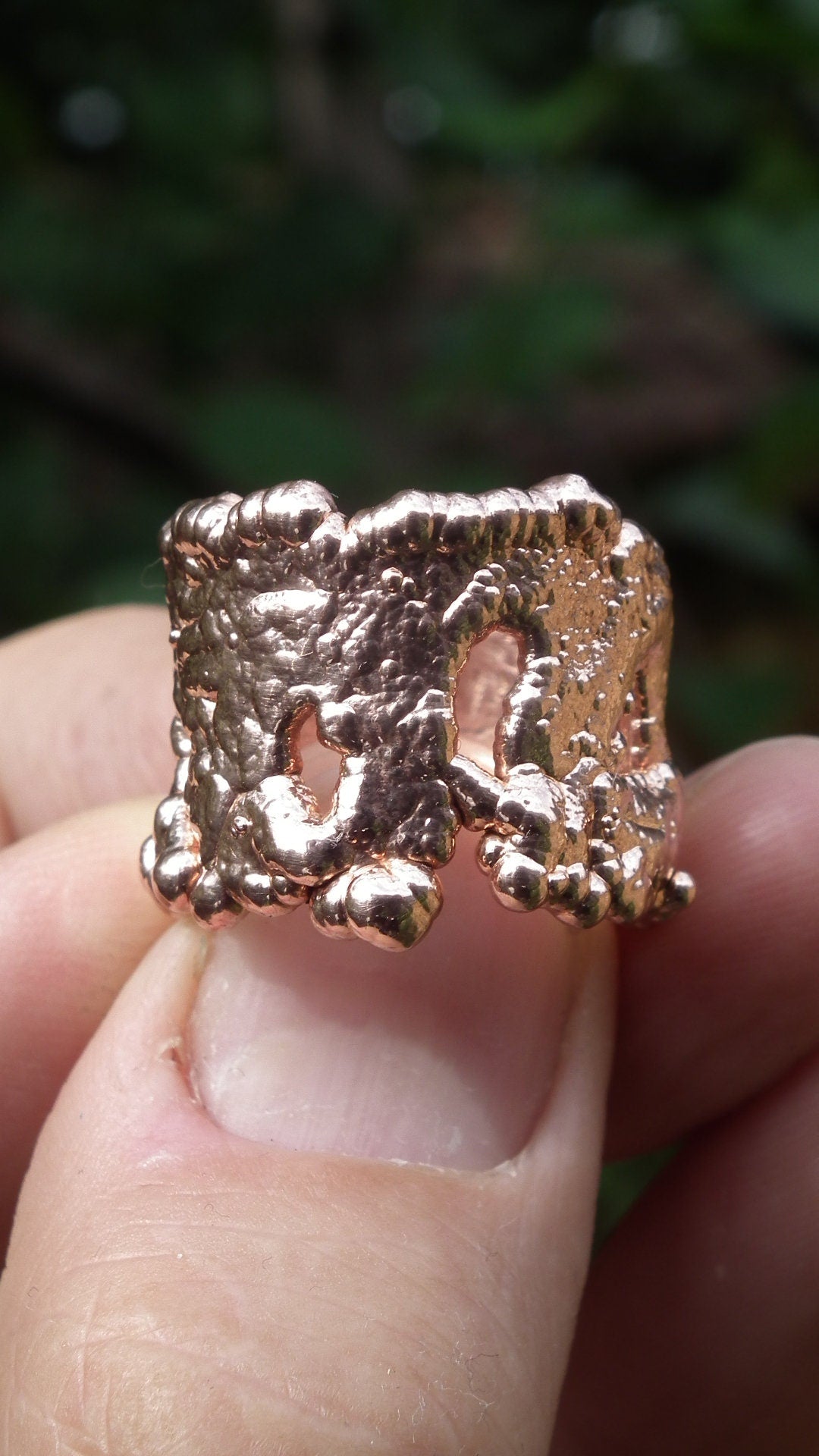 Electroformed Copper ring