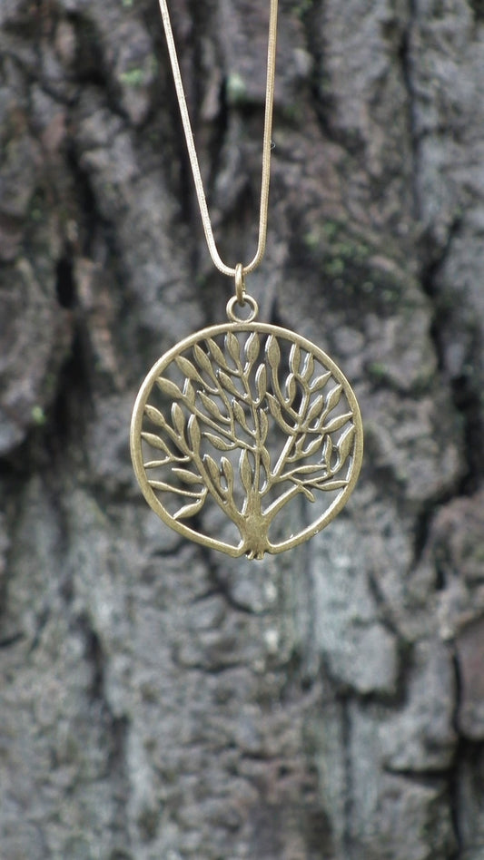 Bronze Tree of life pendant
