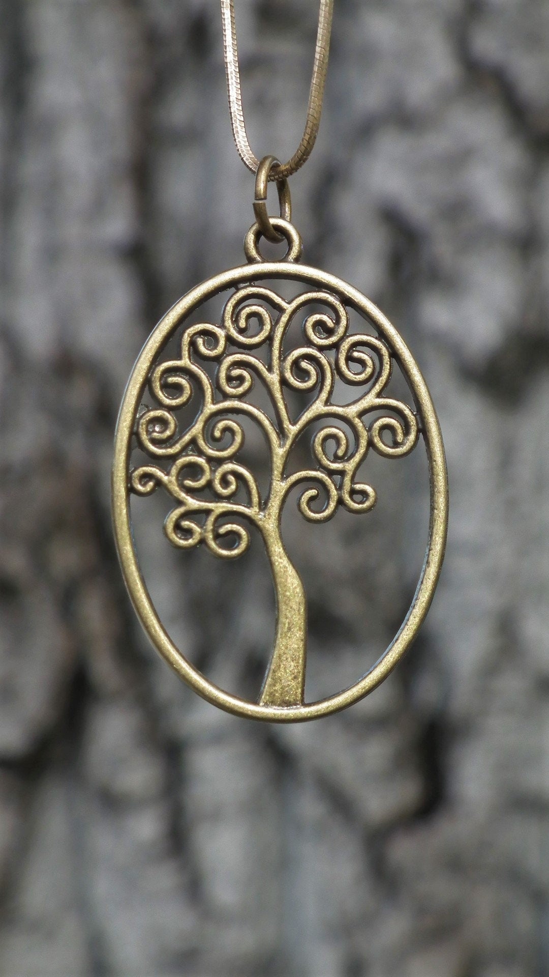 Bronze Tree of life pendant