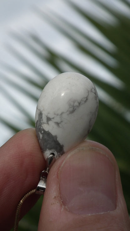 Howlite necklace