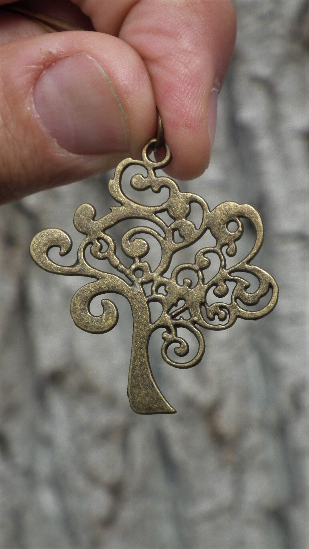 Bronze Tree of life pendant