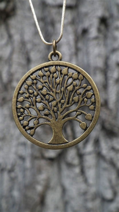 Bronze Tree of life pendant