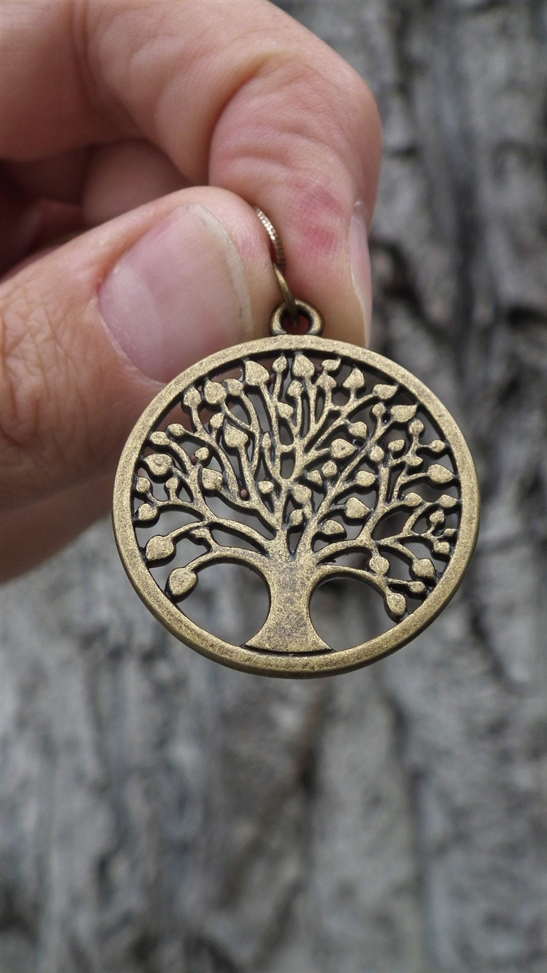 Bronze Tree of life pendant