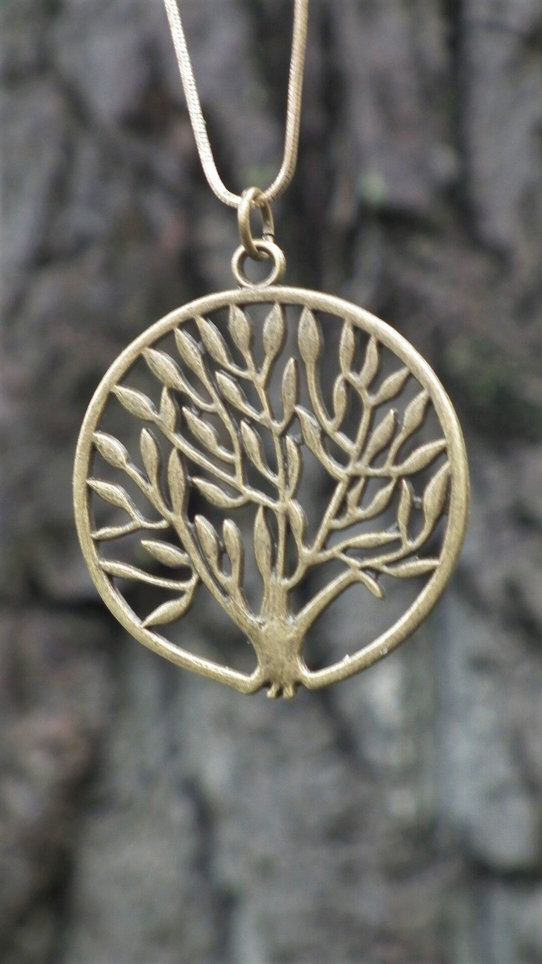 Bronze Tree of life pendant