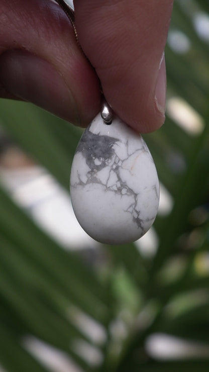 Howlite necklace