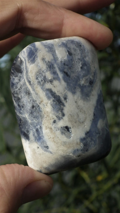 Large Dark Blue Sodalite Freeform / Sculpture