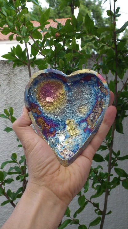 Handmade Bismuth Heart