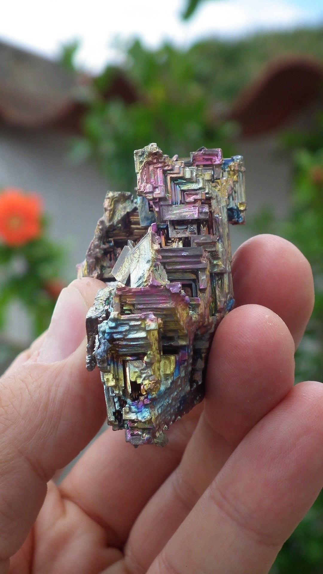 Bismuth crystal