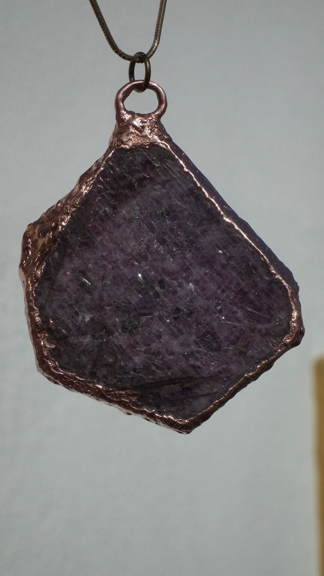 Big Sumatra amber pendant