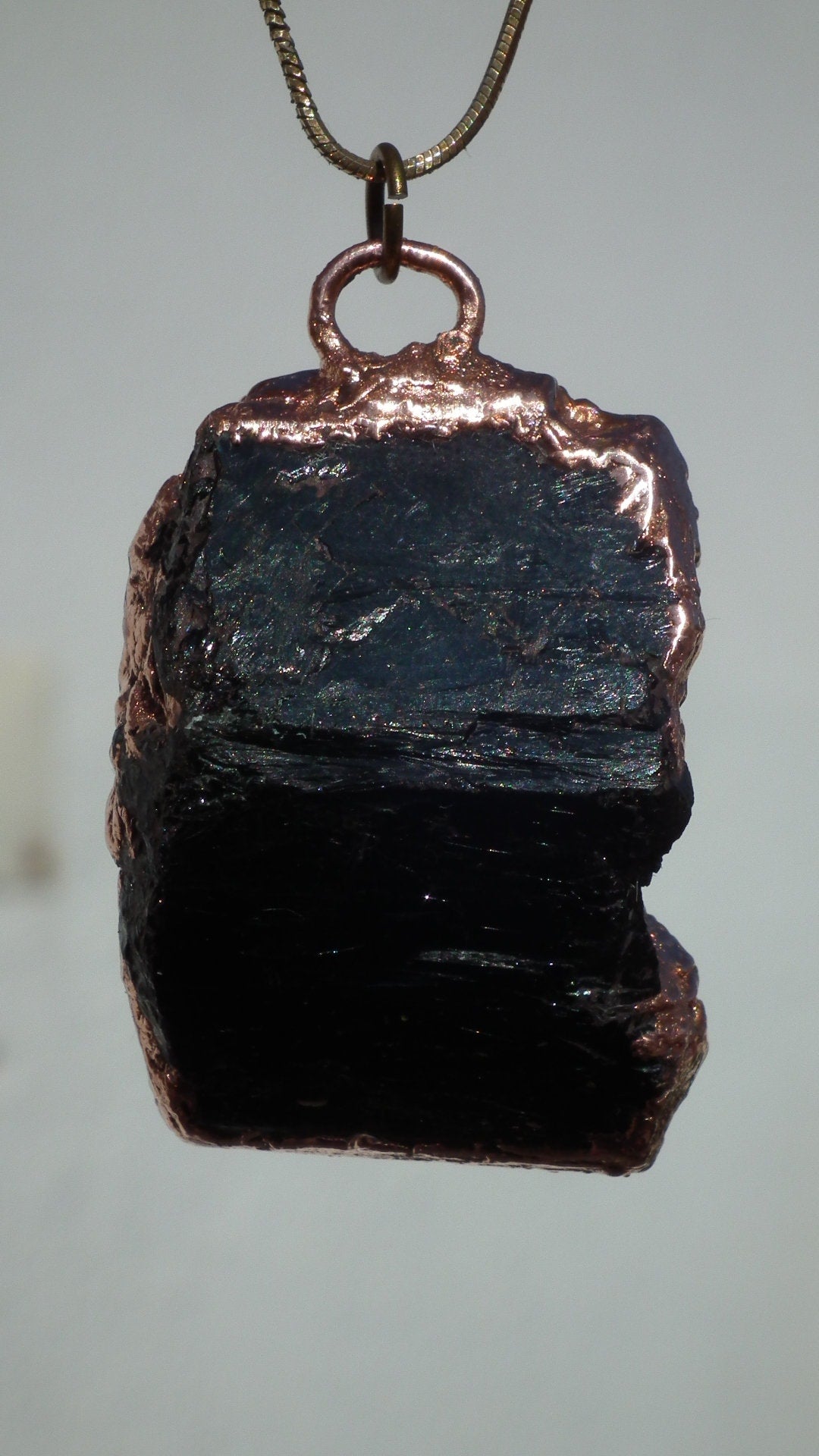 Black tourmaline necklace