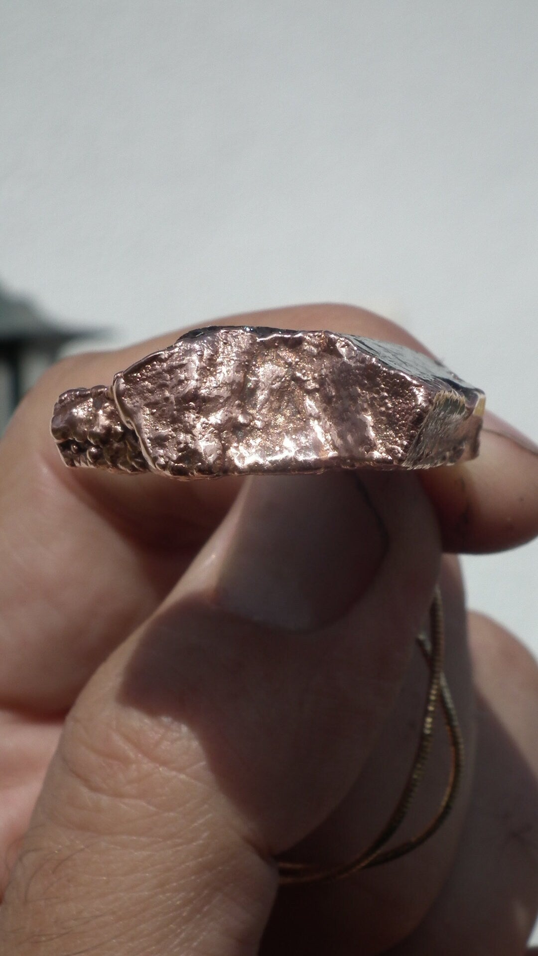 Black tourmaline pendant / raw black tourmaline