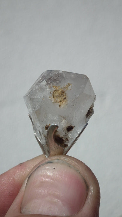 Herkimer diamond necklace // XXL Herkimer diamond necklace