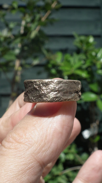 Handmade bronze ring